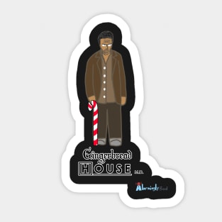 Gingerbread House, MD Sticker